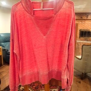 FREE People Movement Womens Light-weight Sweatshirt / long sleeve shirt S / M